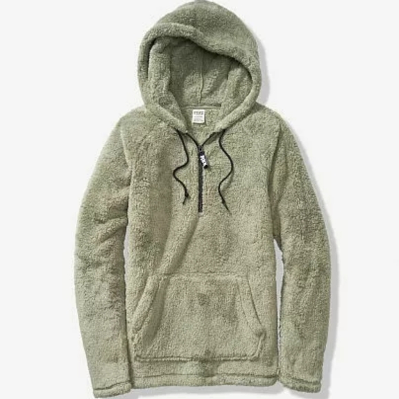 victoria secret sherpa hoodie